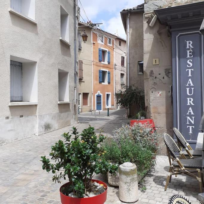 Maison Centre Historique Bize Minervois + Terrasse Villa Buitenkant foto